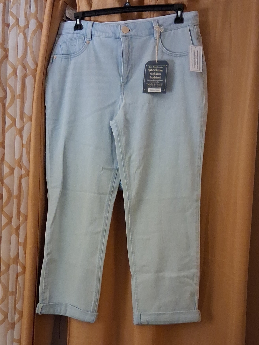 Democracy Light Wash High-Rise Boyfriend Jeans